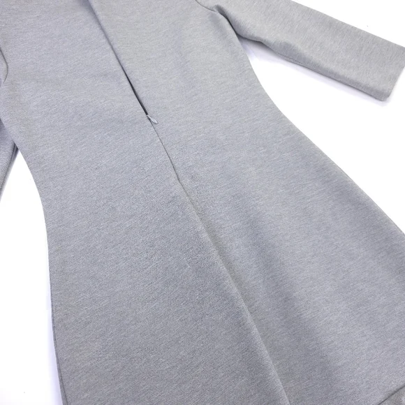 Banana Republic Gray Viscose Blend Dress Size 0 Petite - Picture 11 of 13